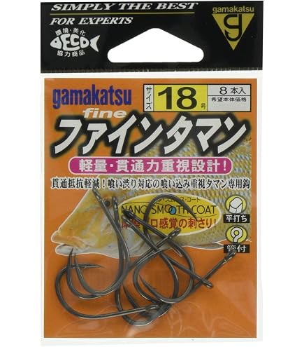 Amazon | Gamakatsu(がまかつ) バラ針 タマンスペシャル (NSB) 18号